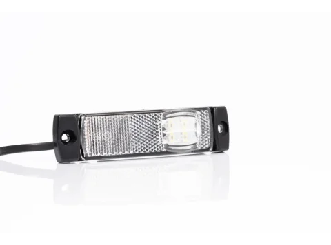 Feu de position LED blanc FRISTOM FT-018 B – 12/24 V