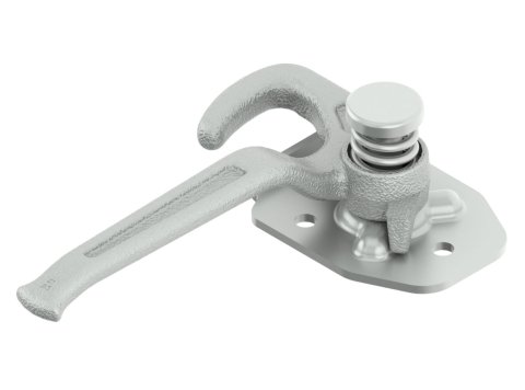 Fermeture de ridelle droite avec ressort Steelpress – 400 kg