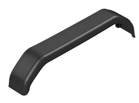 Garde boue plastique tandem angulaire 13/14 pouces – 1500x240x380 mm